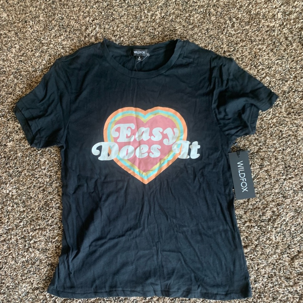 Wildfox Easy Does It Shirt NWT